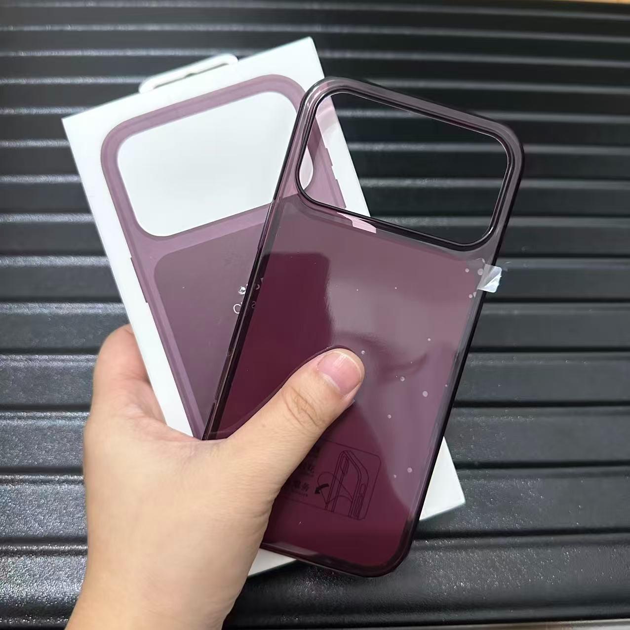 Luxus durchsichtige magnetische Acryl-Handyhülle für iPhone 18 Pro Max 18 Pro Kabelloses Ladegerät Stoßfest Kratzfest Kamera Bedienelemente Schutzhülle iPhone 18 Pro gray
