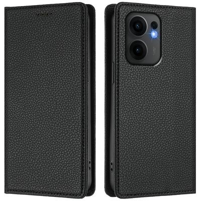 Reno12 13 14 FS 5G Magnetic Leather Wallet RFID Case For OPPO Reno 14F Luxury Cover Reno 12 13 14 Pro 14F 13F 13A 12F Funda