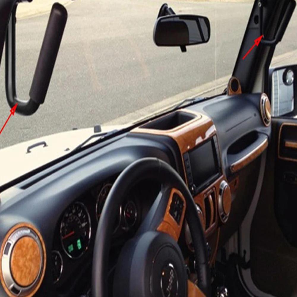 Rear & Front Grab Bar Steel Grab Handles FOR 2007 2008 2009 2010 2011 2012 2013 2014 2015 2016 2017 2018 Jeep Wrangler JK 4 Door