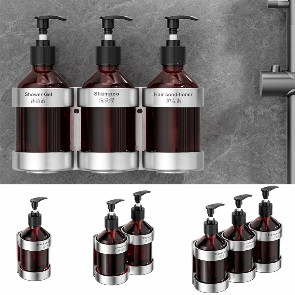Wall Mounted Soap Dispenser with Pump for Bathroom For Shampoo Shower Gel Use