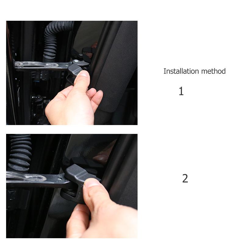 For Volvo S90 Xc60 S60 V60 Xc90 V90 XC40 Door Lock Limiter Decorative Cover  Decorative Protective Cover Car Accessories