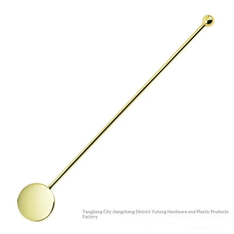 High-Grade 304 Stainless Steel Stirring Sticks Elegant Swizzle Rods For Cocktails Coffee Bar Restaurant Milk Tea Mixing