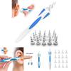 Silicone Spiral Ear Cleaning Tool Set For Safe Ear Hygiene And Personal Care