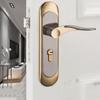 Easy Install Bedroom Interior Door Lock Vintage Interior Door Knobs Security Lock  Household