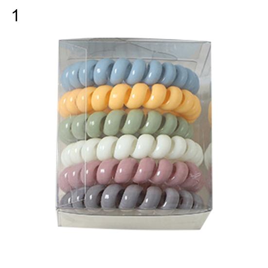 Soft Flexible Ponytail Holder Useful Spring Hair Band Girls Scrunchie