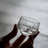 Japanese Style Glass Teacup Small Capacity Transparent Heat Resistant Kung Fu Master Cup Tea Cup Teaware Accessories 2025 New