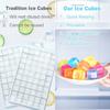 Washable Ice Making Molds Reusable Ice Maker Replacement Ice Cubes