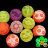 10pcs/set Stretchy Eyeballs Bouncy Eyeball Scary Luminous Bouncy Balls  Halloween Theme