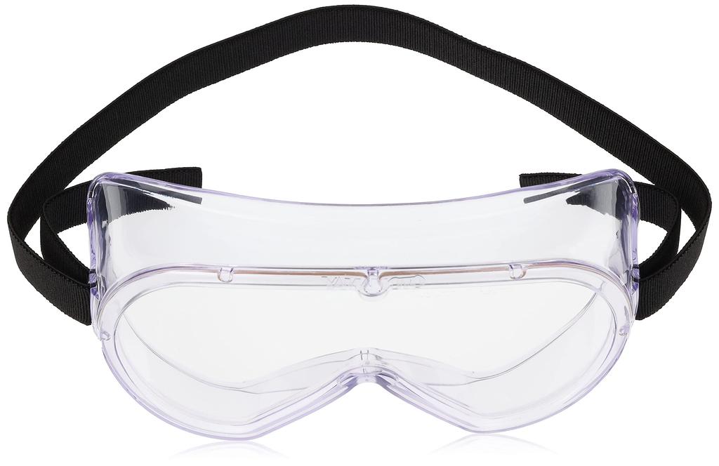 SK11 Safety Hard Goggles, Non-porous Type, Compatible with Overglass, Anti-fog Processing, JIS Standard, Made In Japan, DG-13NSP