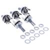5Pcs Rv17 With Switch Potentiometer B1K 2K 5K 10K 20K 50K Handle Length 15Mm 5Pin Switch Carbon Film Potentiometer