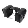 1 Pair Motorcycle Saddlebags Stylish PU Leather Side Bags Universal Luggage Storage Organizer Saddlebag Tool Bag
