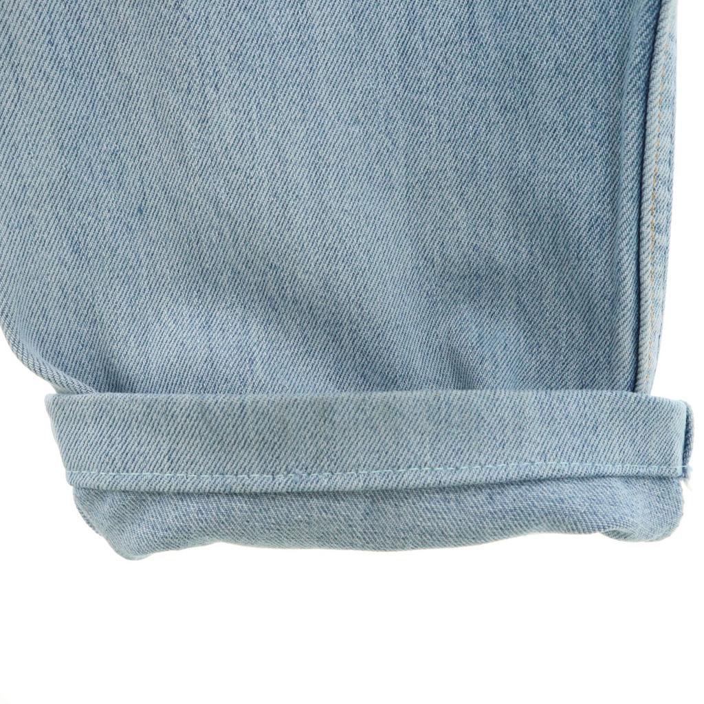 Levi's 90s Made in USA Old Straight denim pants W33 Blue 501 Men's Used