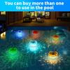 LED Bath Light Swimming Pool Light with Floating Fish Projection Multi-Color Fountain Underwater Light Suitable as a Halloween