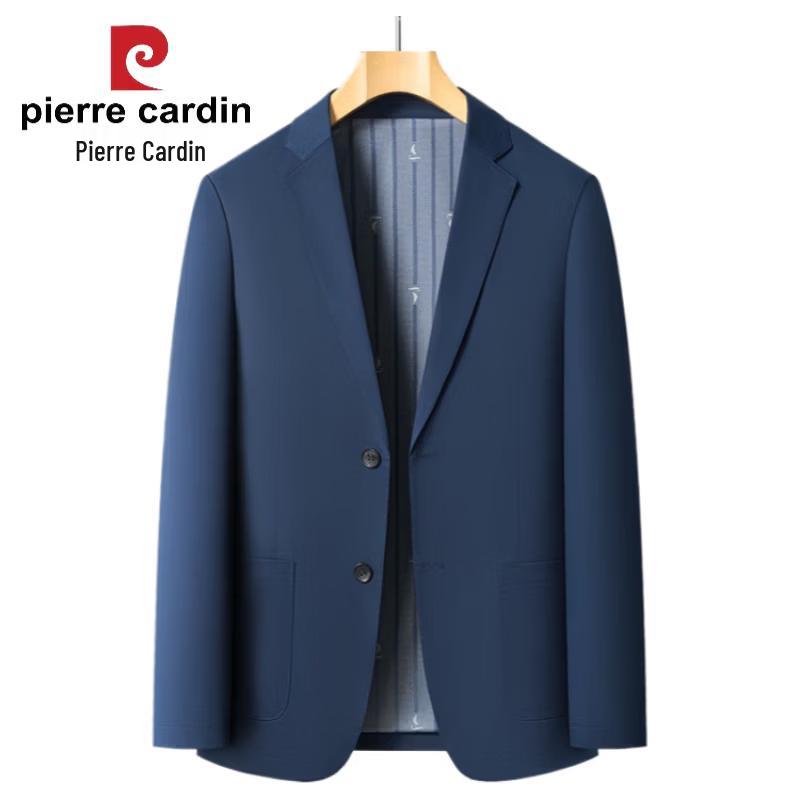 Pierre Cardin Men's Cotton Notched Lapel Blazer