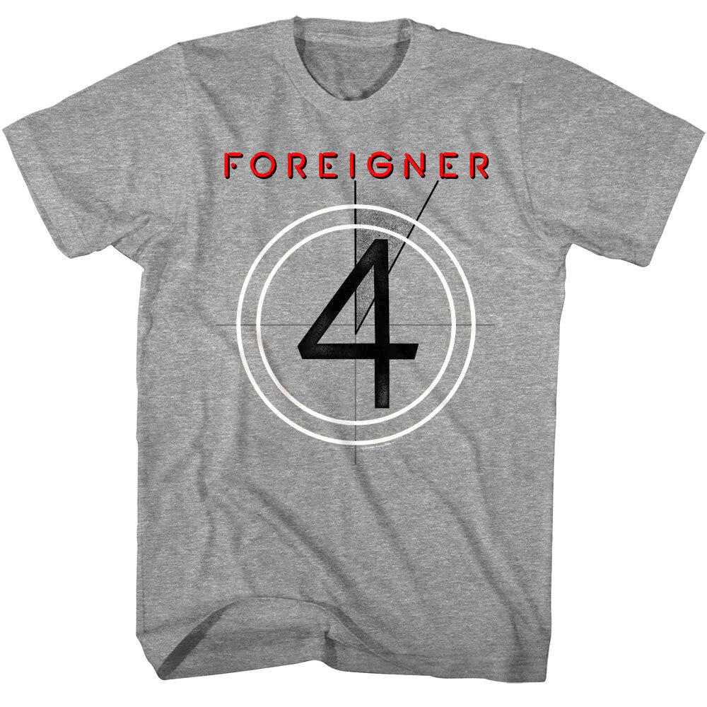 Foreigner 4 Studio Album Men's T Shirt Cover Art 80s Rock Band Concert Tour