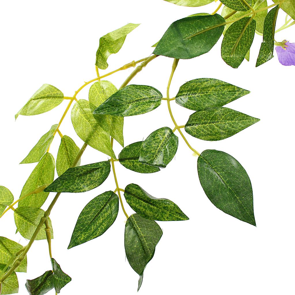 Buy 2M Multicolor Vividly Wisteria Garland Artificial Fake Flowers