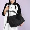 Men's and women's same messenger bag Women's casual simple canvas Tooling luggage bag Sports belt shoes warehouse fitness yoga bag