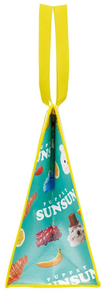 Skater Puppet Sunsun Leisure Picnic Sheet Fabric Tote for Outdoor Lunch and Insulated Bag KVB3-A Bag, Bag, Large, Activities, Outings, Bag,
