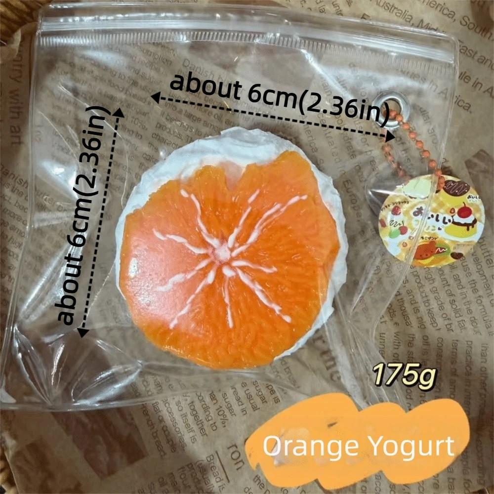 Super Soft Strawberry Yogurt Squishy Toy Creative Slow Rebound Fidget Toy Children's Gifts