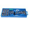 40 pcs Hardened Metric Tap & Die Set Screw Thread Taper Hand tools