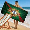 Telo mare Emblema del Patrimonio Portoghese Campeggio all'aperto Portatile per viaggi Asciugamano per piscina all'aperto Asciugamano da bagno assorbente telo mare da nuoto