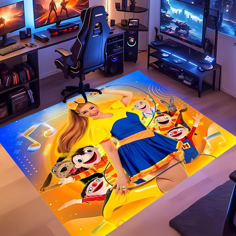 Cartoon B-Bely B-Beto -Themed Entrance Mat,Non-Slip Mat Area Rug,Room Decor,Outdoor Decor,Kitchen Rug,Doormat - Machine Washable,Easy to Clean
