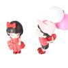 Anime Couples Action Figure Car Decoration Cartoon Couples Model Car Ornament Dashboard Figurine