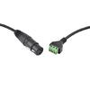 High Conductivity Copper XLR Adapter for Interference Free Signal Extension in Audios Systems