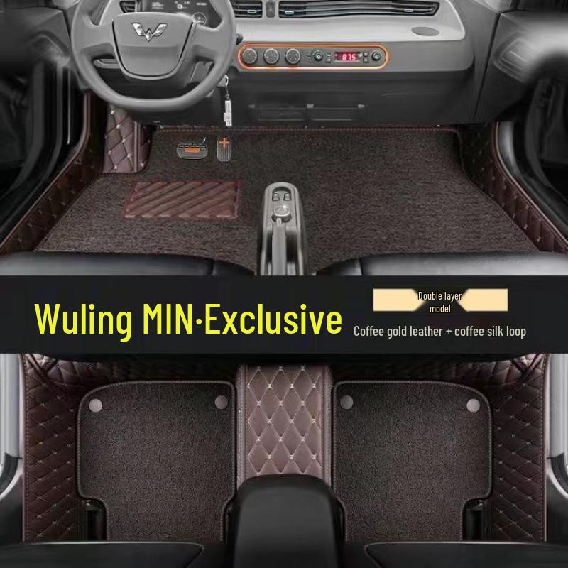 Doppellagige Türschwellen & Fußmatten für Wuling Hongguang MINI EV