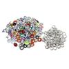 100pcs Colorful Round Eyelets / Rivets - 3mm