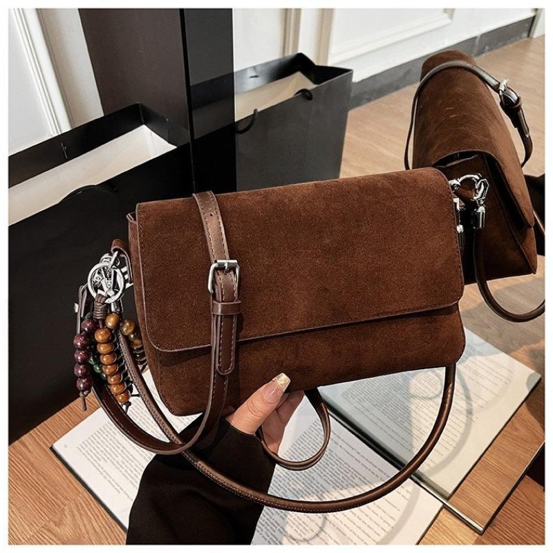 Fashionable Retro Bag, Crossbody Bag, Versatile Shoulder Bag, Small Square Bag for Underarm Commuting