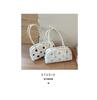 2026 Summer Women's Korean Polka Dot Underarm Bowling Bag - Stylish Single Shoulder Crossbody