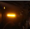 New 2pc 12LED Amber Flowing Motorcycle Motorbike Turn Signal Indicator Turning Light