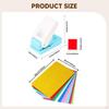 Stamp Paper Punch Shape Hole with 10 Colors Glitter Sponge Papers Puncher for