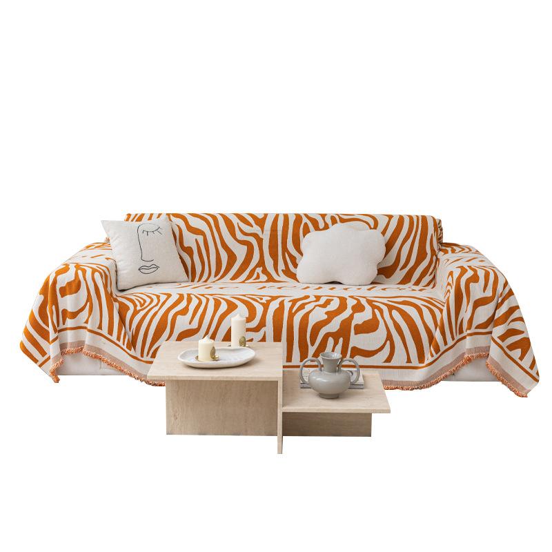 Chenille Sofa Cover Towel Nordic Style Anti-Scratching Sofa Slipcover Cover Cloth All-Inclusive Non-Slip Sofa Cover Sofa Cushion