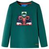 Children's Long-Sleeved T-shirt, Green, 116