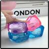 Needoh Teenie Nice Eiswürfel Fidget Spielzeug Mini 4er Pack Set Langsamer Rückprall Squishy Spielzeug Stressabbau Fidget für Partygeschenke Geschenke
