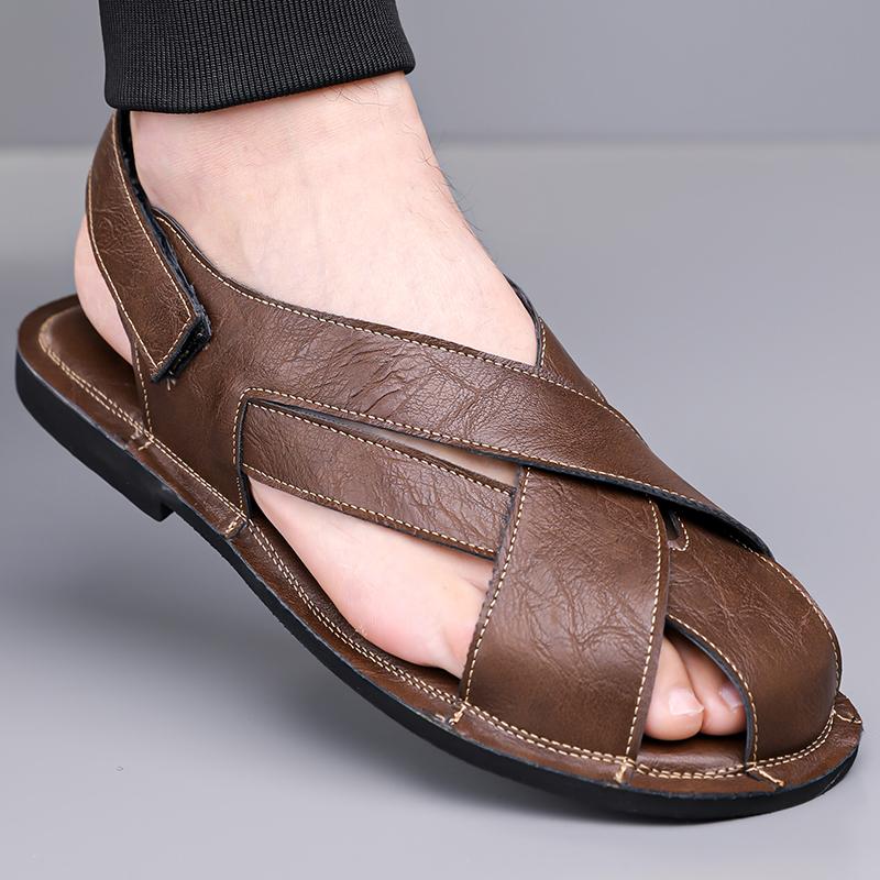 The 2026 new men's sandals are breathable comfortable and soft-soled outdoor casual beach shoes that are fashionable and durable