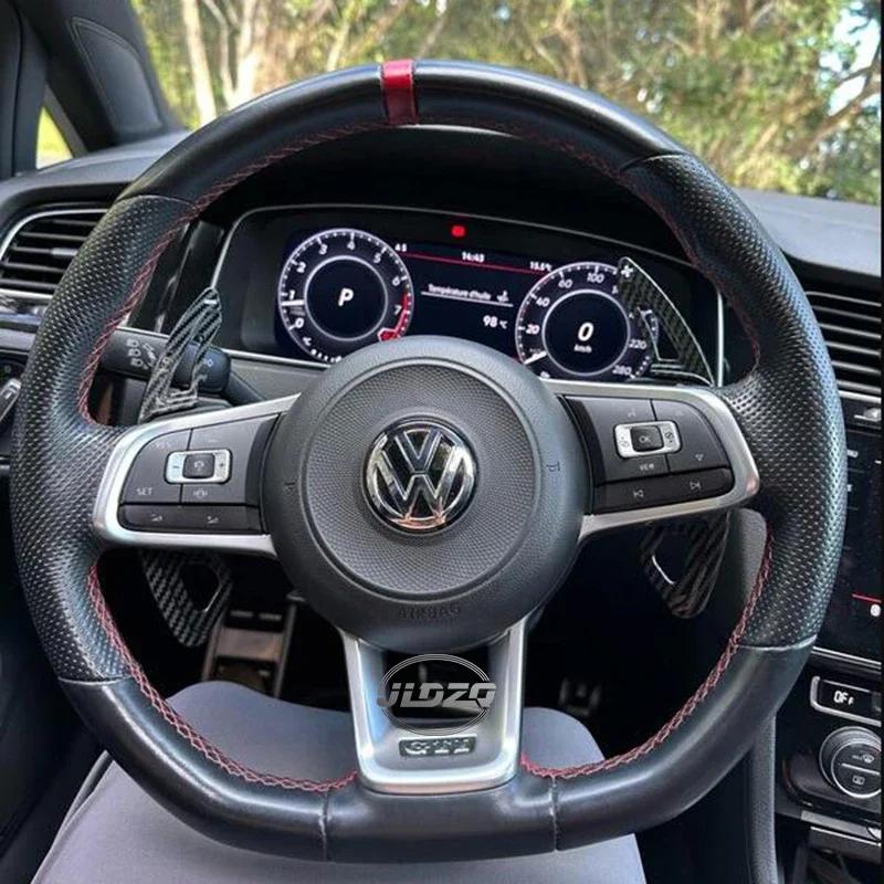 A1-2026 Hot VOLKSWAGEN Steering Wheel Paddle Shift For Volkswagen VW Golf 7 Rline 7.5 GTI Tiguan Sciricco Touran X Sagitar POLO MK7