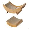 Cardboard Furniture Lounge Chair to 10kg Wear-Resistant Sofa Cat Scratch Bed
