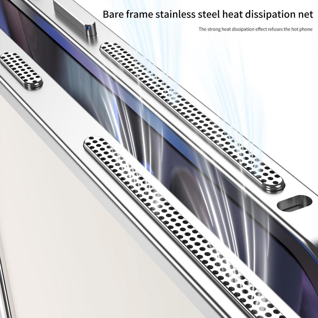 Google 10 Pro XL Metalowa Ramka Rozpraszająca Ciepło Klamra Konik Morski Etui na Telefon