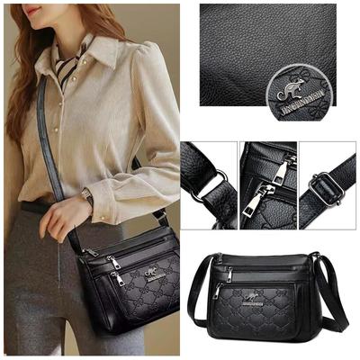 Versatile And Atmospheric Women's Bag, Soft Leather Shoulder Bag, Fashionable  Cross Bag