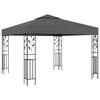 vidaXL Pavillon 3×3 M Anthrazit