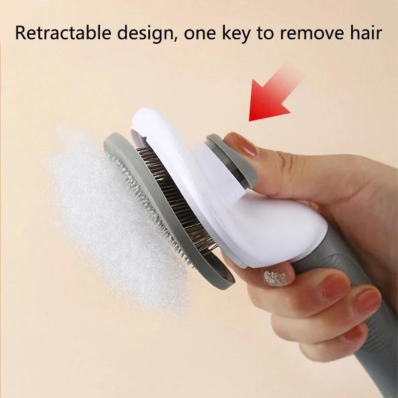 Beauty Brush Pet Pets  Accessories Cats Supplies Dog and Cats Anti-slip Hair Removal Brush Dog Grooming Equipment Products