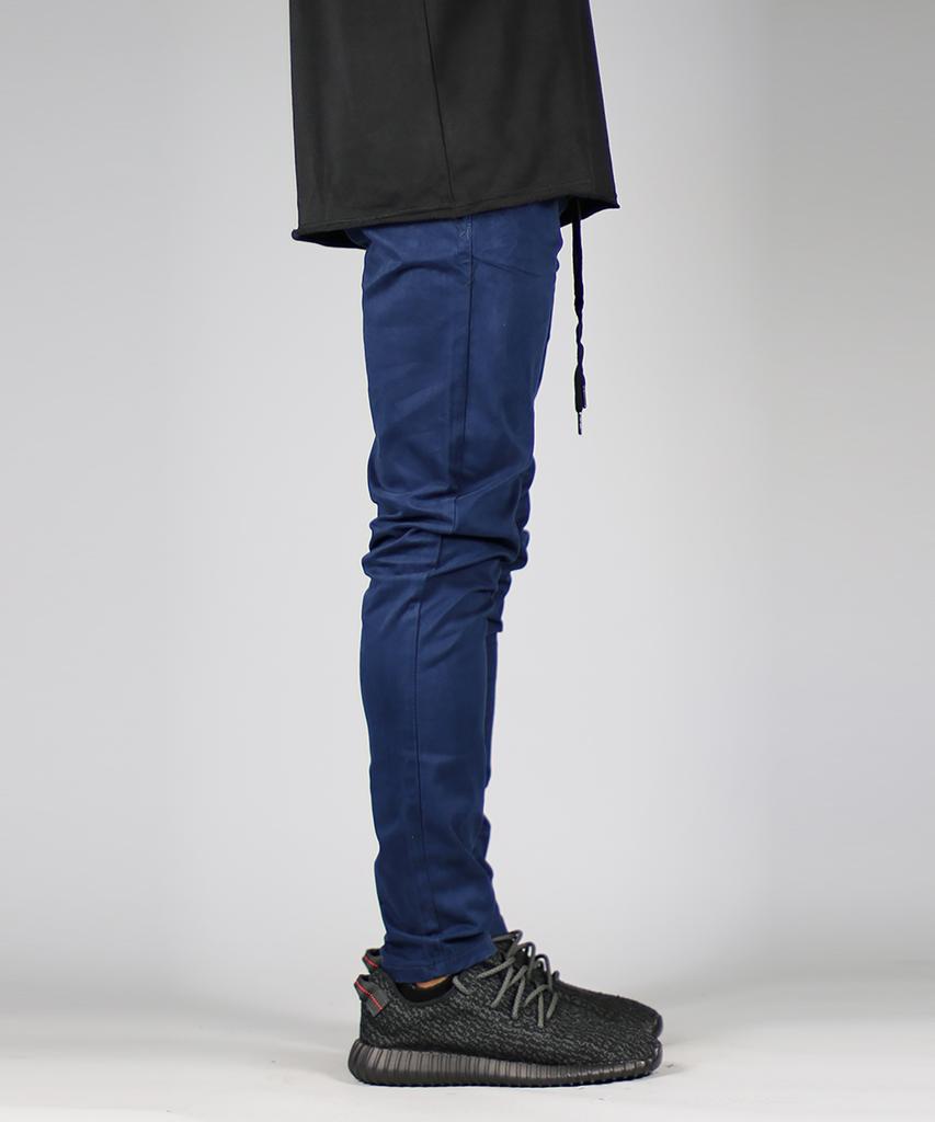 Haipeodenim Dark Navy Drop Crotch Pants