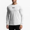 Muscleguys Autumn Men's Training Breathable and Slim Long Sleeve Jogging Fitness T Shirts