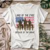 Patriotic USA Flag T-Shirt: Land of the Free, Because of the Brave