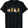 NEW Cute Black Cats In Ghost Costume Women and Men Halloween T Shirt S 3XL