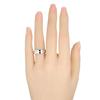 TIFFANY&Co. Wide T Ring K18 white gold/diamond #5.4(US Size) 6.92g Women Used