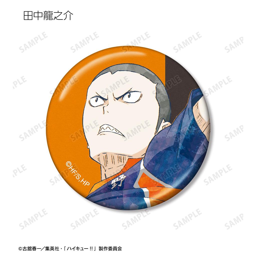 Trading Ani Art 3rd Edition Metallic Can Badge Box Haikyu!! 10-Piece